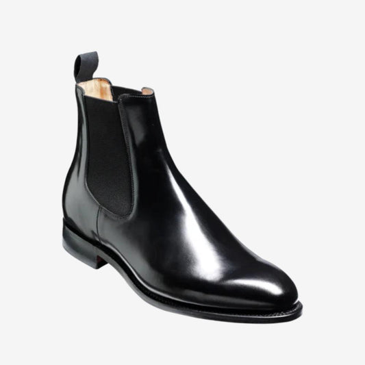 Barker Bedale Chelsea Boot - Hi Shine Black